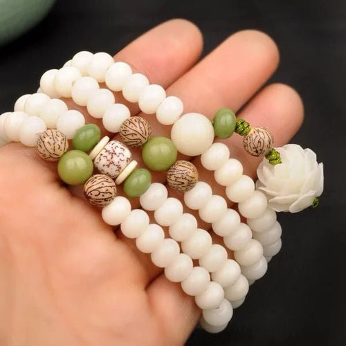 108 Sacred Bodhi Healing Mala Beads - DAO&NATURE