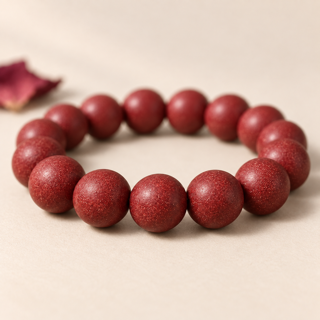 Rose He­xiang Bracelet | Handcrafted Botanical Beads