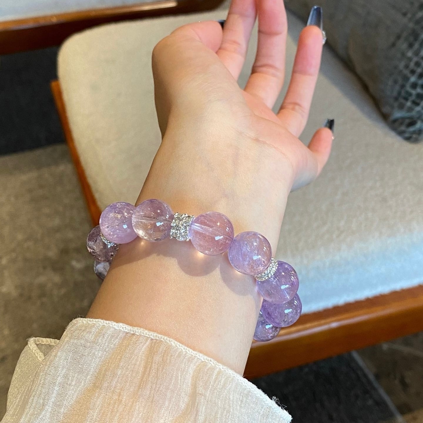 Amethyst Love Energy Bracelet - DAO&NATURE