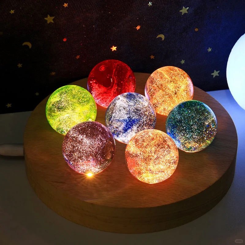 Crystal Chakra Sphere Decor - DAO&NATURE