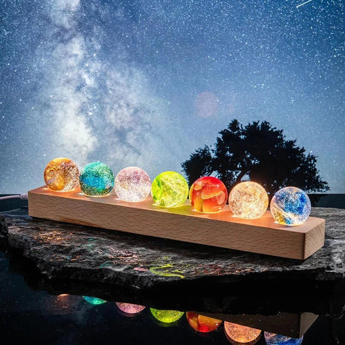 Crystal Chakra Sphere Decor - DAO&NATURE