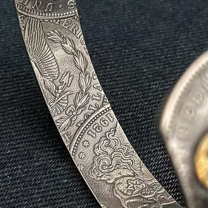 Liberty Eagle Coin Cuff - DAO&NATURE