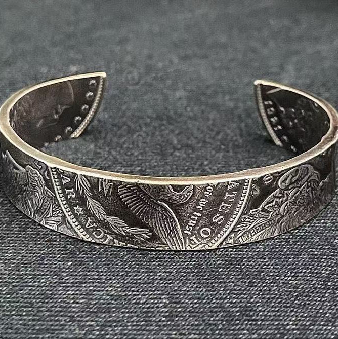 Liberty Eagle Coin Cuff - DAO&NATURE
