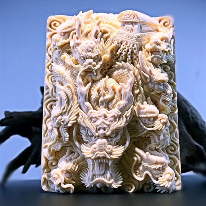 Nine Dragons Ascension Plaque - DAO&NATURE