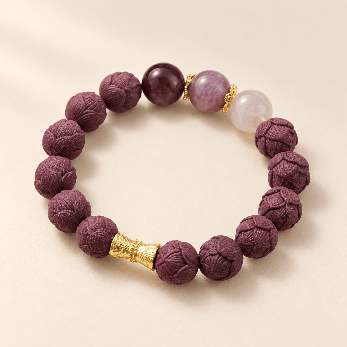 Rose He­xiang Bracelet | Handcrafted Botanical Beads - DAO&NATURE