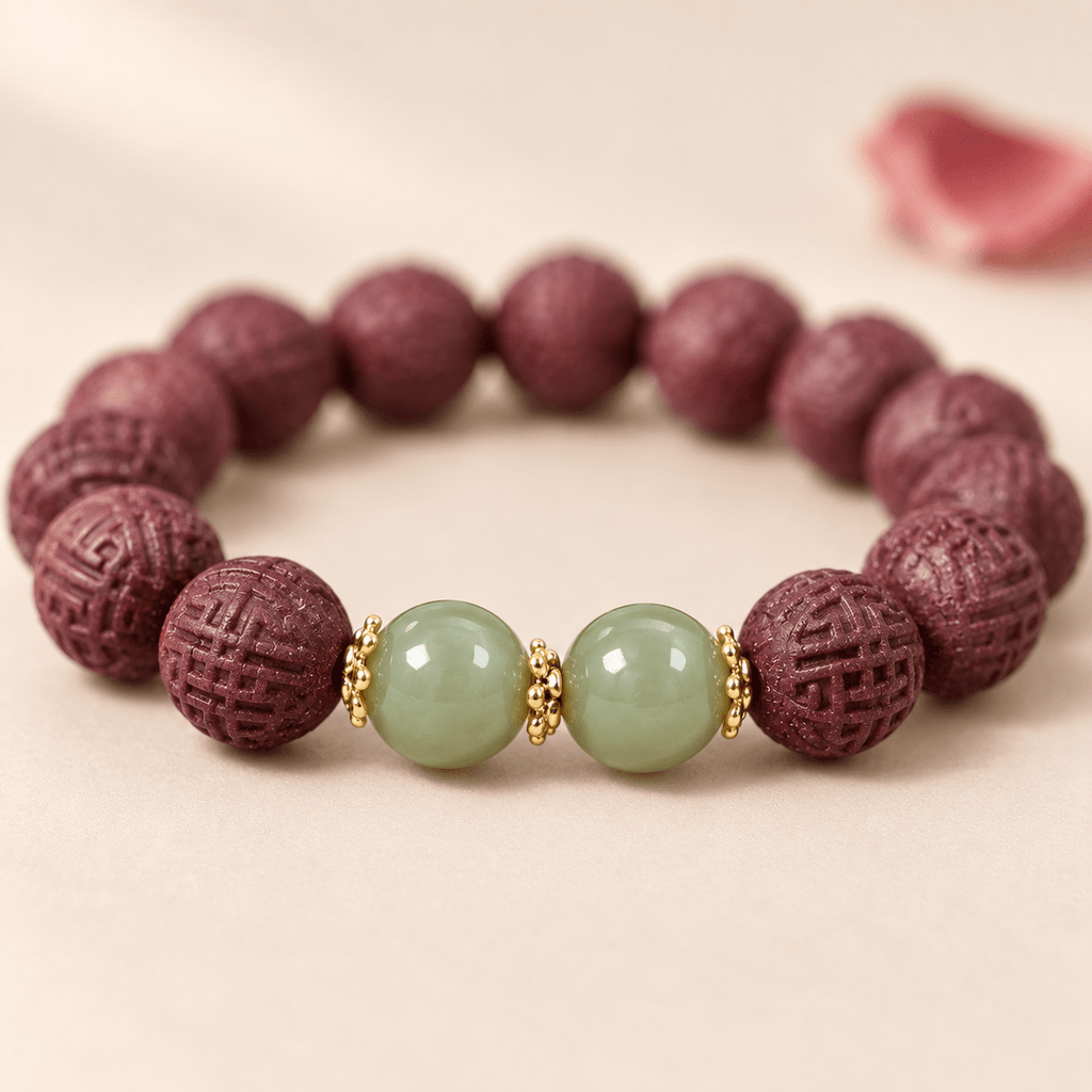 Rose He­xiang Bracelet | Handcrafted Botanical Beads - DAO&NATURE