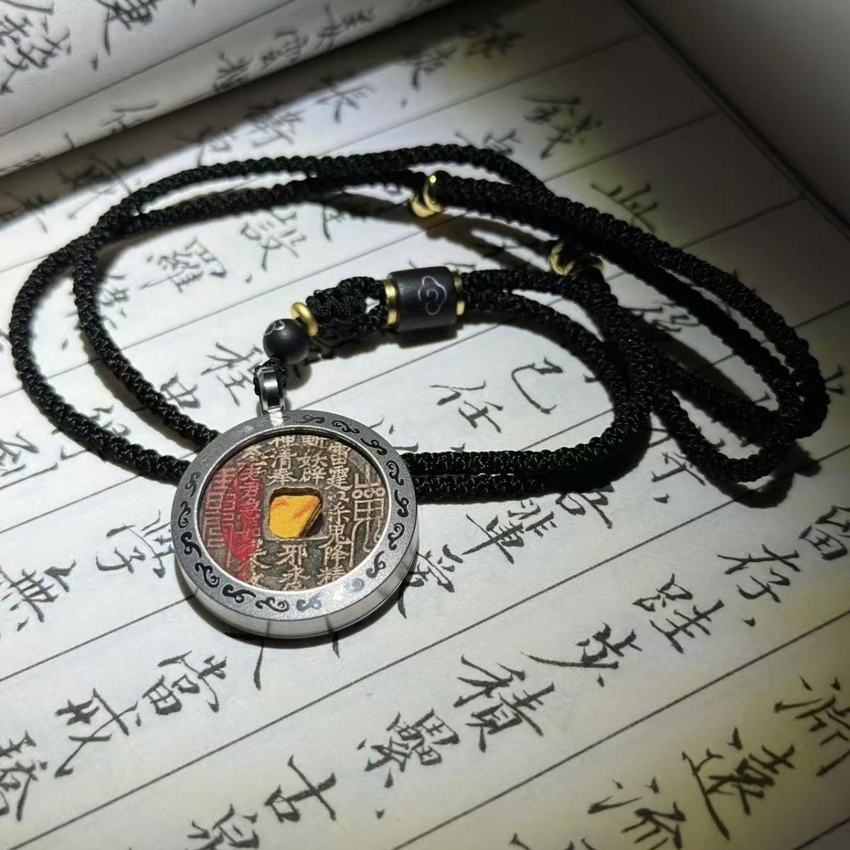 Shangui Fortune Coin · Hand - Carved Ancient Talisman - DAO&NATURE