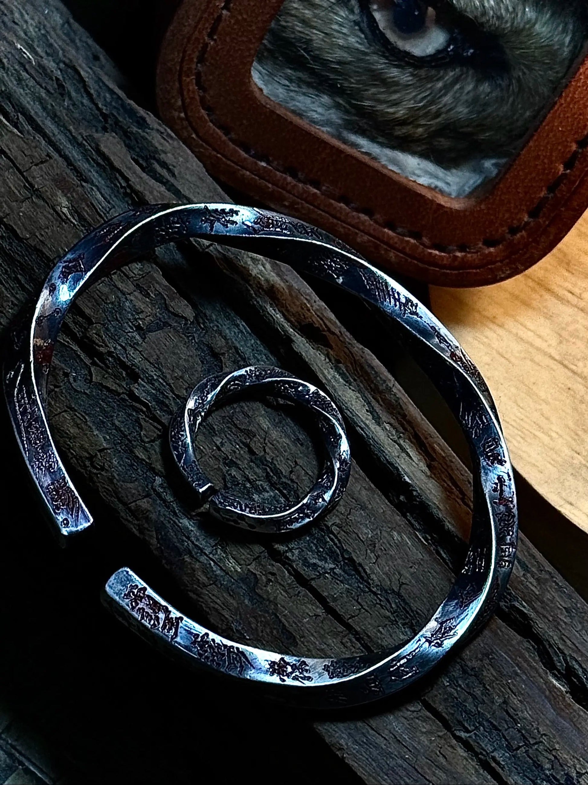 Sterling Silver Tianpeng Cuff – Bracelet of Marshal Tianpeng’s Protection - DAO&NATURE