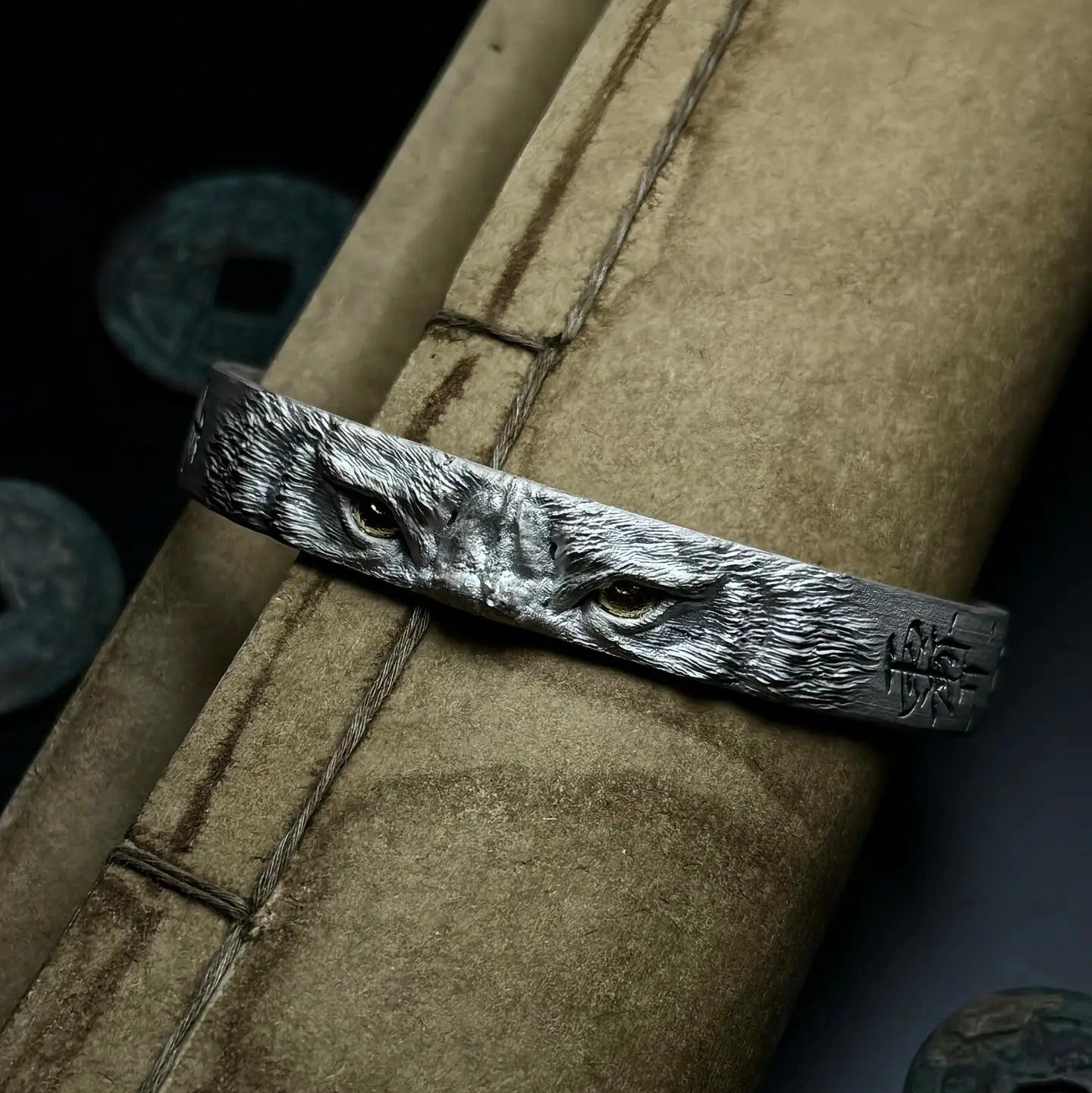 Tiger Guardian Cuff Bracelet - DAO&NATURE