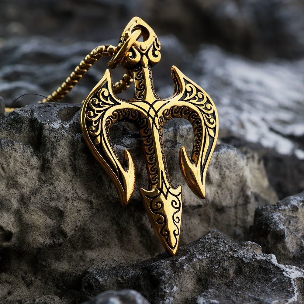 Trident Pendant - DAO&NATURE