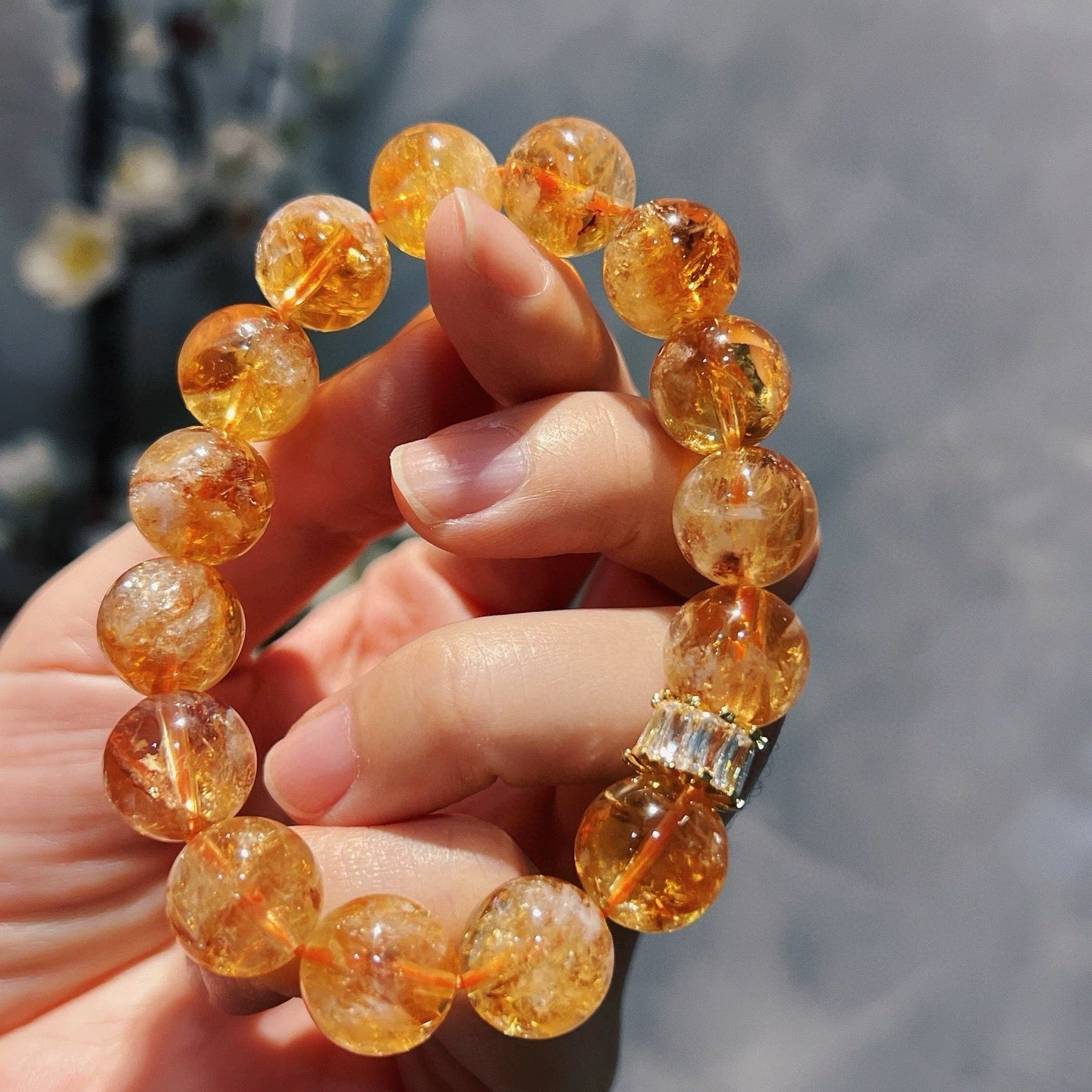Wealth Aligned – Citrine Abundance Bracelet - DAO&NATURE