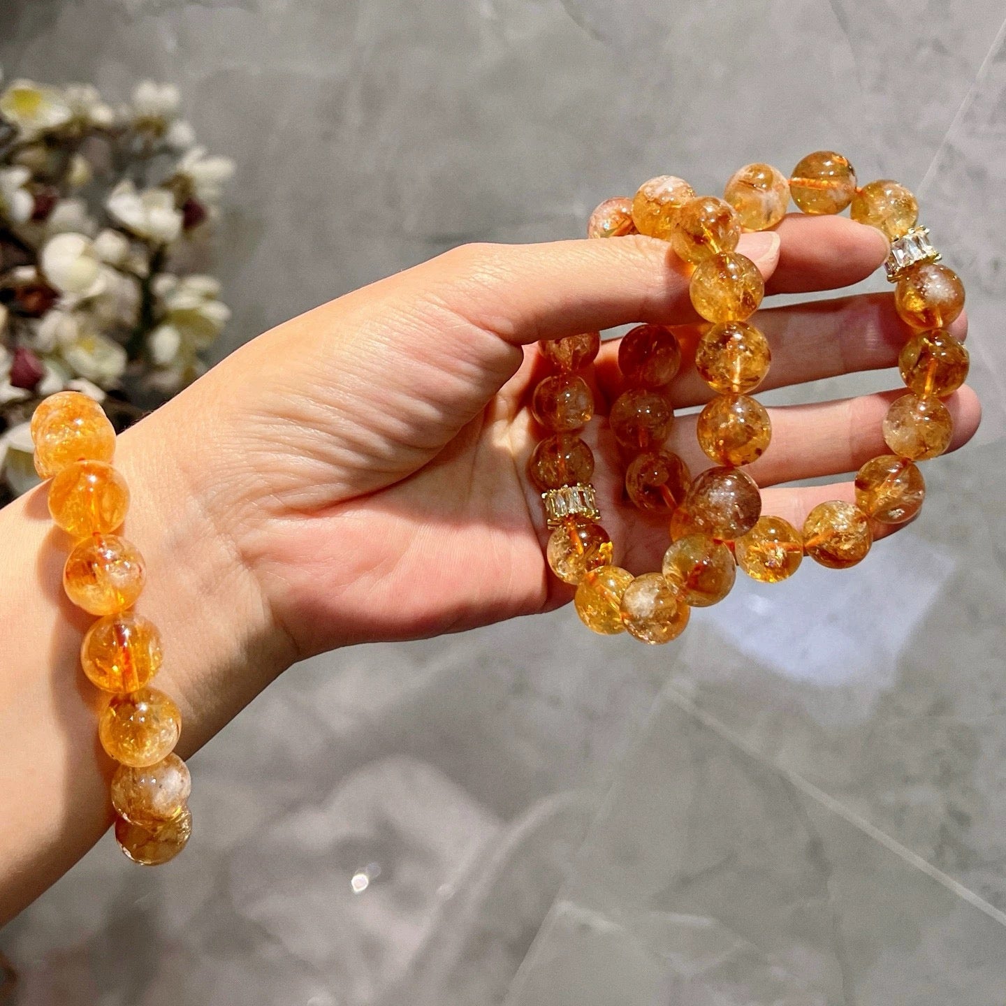 Wealth Aligned – Citrine Abundance Bracelet - DAO&NATURE
